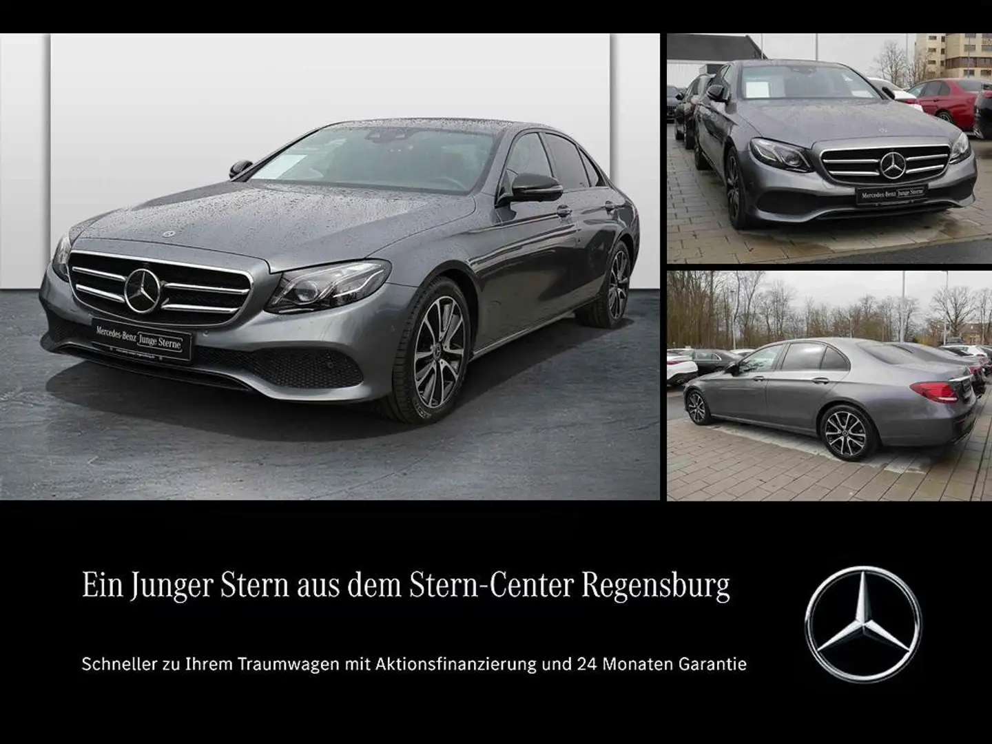 Mercedes-Benz E 450 4M Limo AVANTGARDE+DISTRONIC+AHK+SITZKLIMA Серый - 1