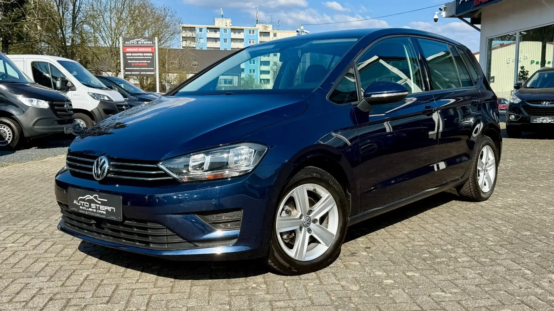 Volkswagen Golf VII Sportsvan 1.2 TSI BMT NAVI ACC DSG Bleu - 1