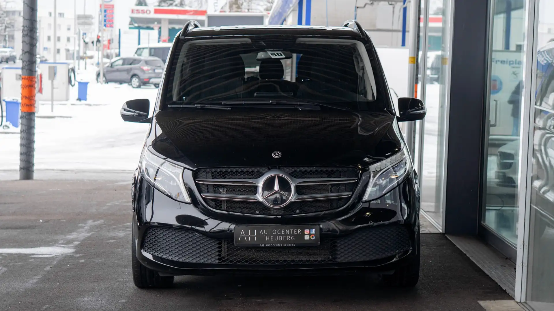 Mercedes-Benz V 250 D AMG LANG *SPUR*KAM*SHZ*AHK*NAVI* Noir - 2