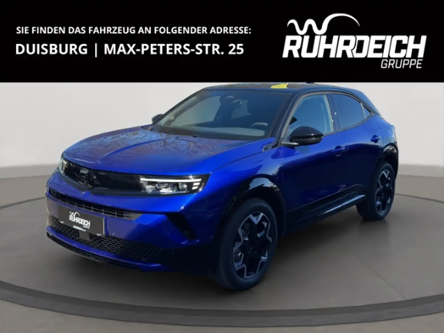 Opel Mokka GS 1.2 MILD-HYBRID SHZ LHZ PDC VORNE+HINTEN TWA KA Blau - 1