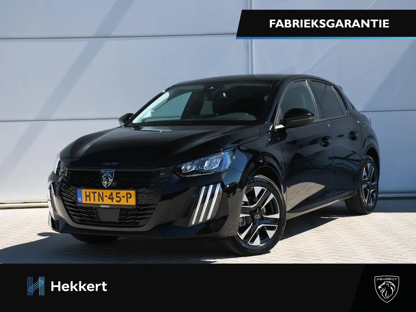 Peugeot 208 Allure 1.2 Hybrid 110 pk Automaat DODE HOEK | 16'' Zwart - 1