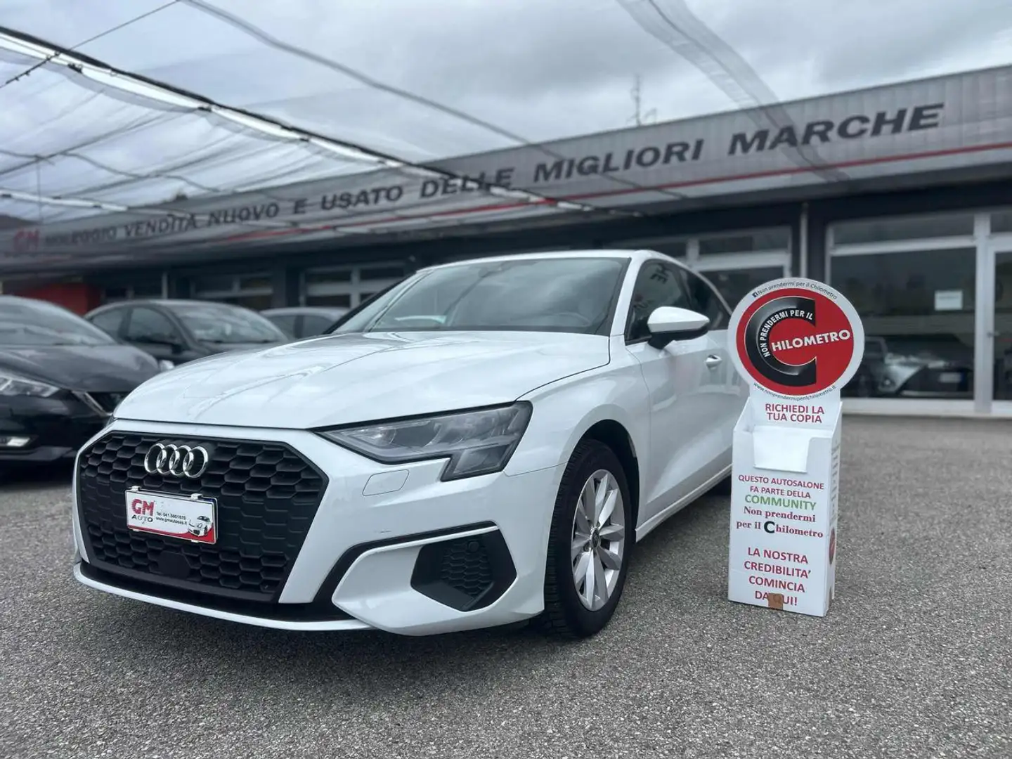 Audi A3 SPB 30 TDI Blanc - 1