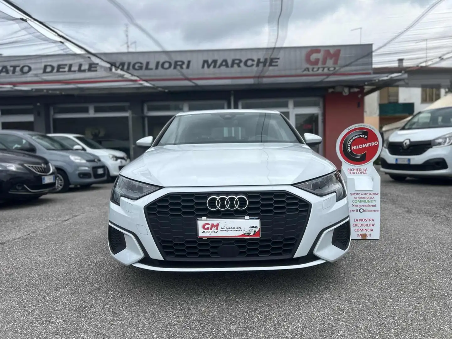 Audi A3 SPB 30 TDI Blanc - 2