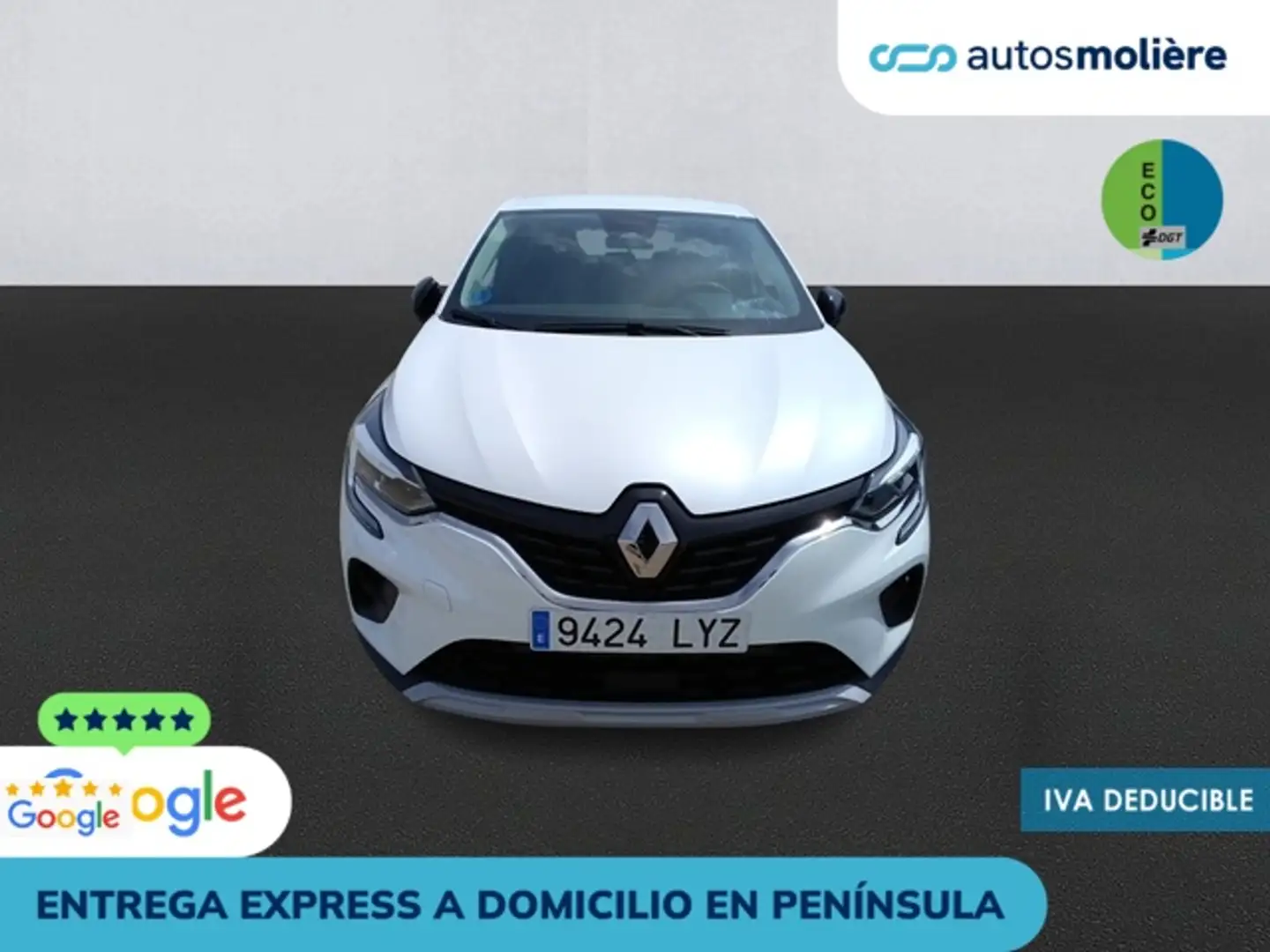 Renault Captur TCe Intens 74kW GLP Blanco - 2