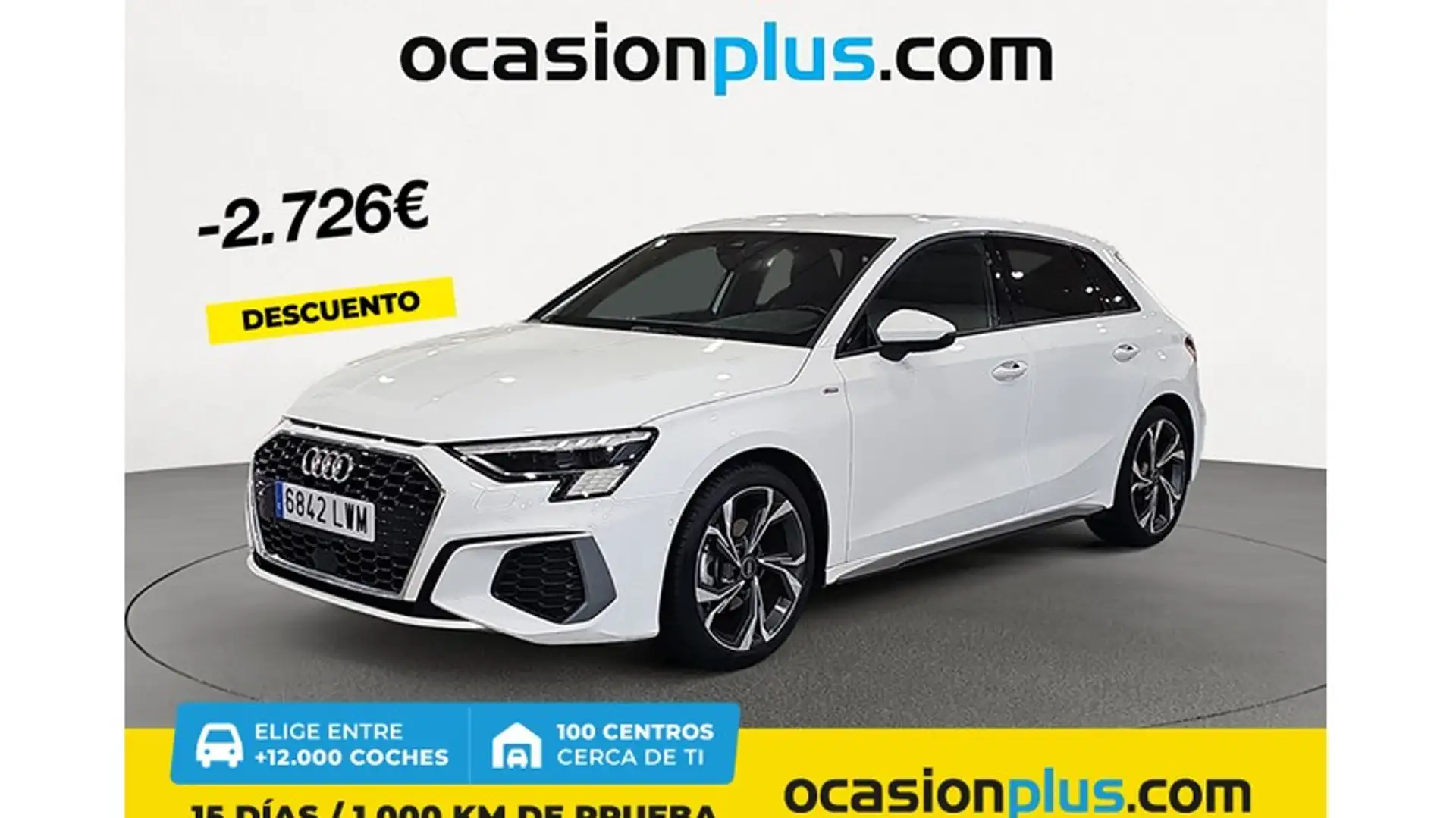 Audi A3 Sportback 35 TFSI S line Blanco - 1