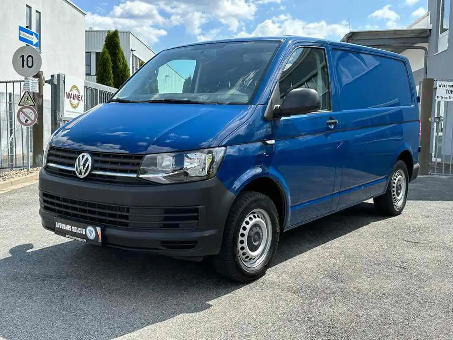 Volkswagen T6 Transporter Kasten *AHK*PDC*SHZ*Temp.*Climatic* Blau - 2