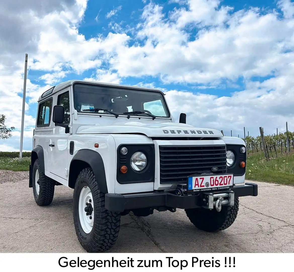 Land Rover Defender 90 TD4 Station Wagon 1 Hd. nur 31 tkm Blanco - 2