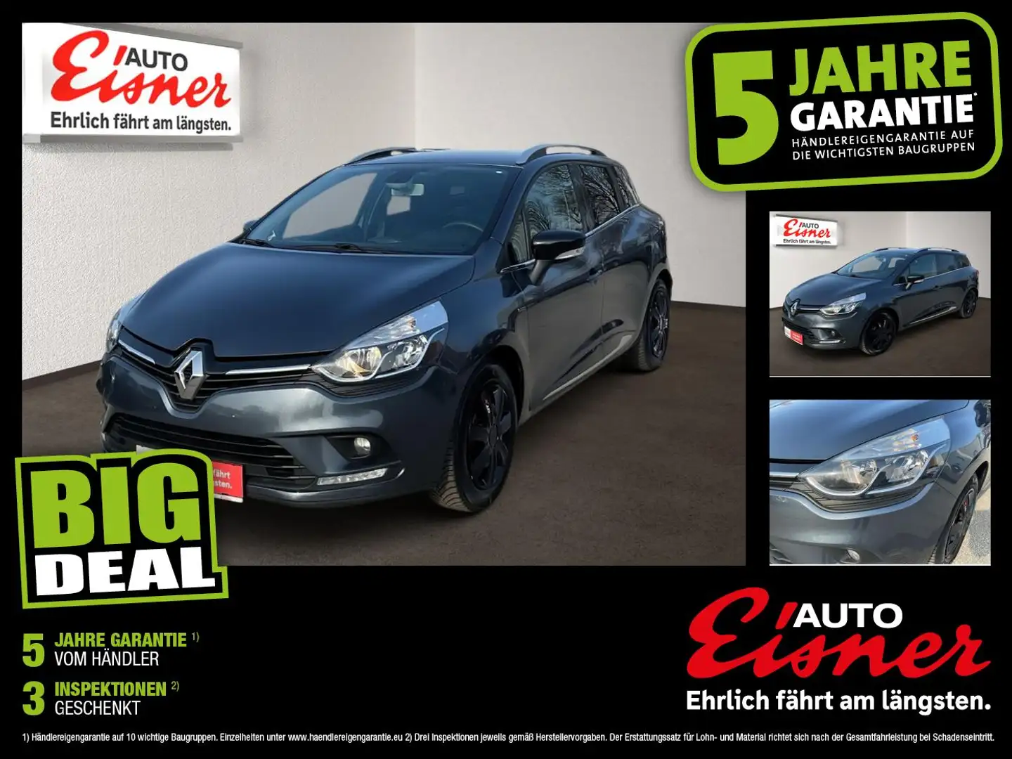 Renault Clio GRANDTOUR ENERGY TCE 90L. Grau - 1