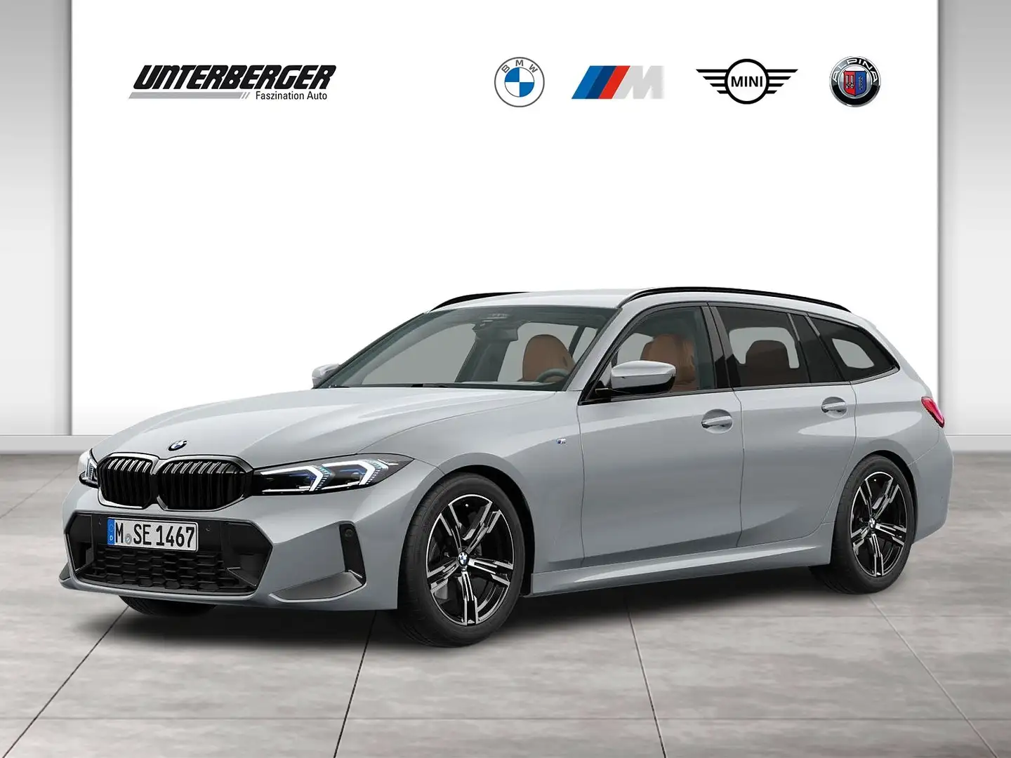 BMW 320 d Touring M Sportpaket DA PA RFK HUD HiFi Šedá - 1