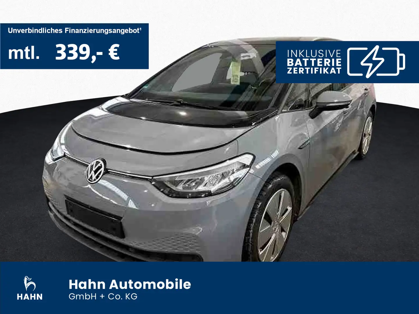 Volkswagen ID.3 Pure Performance 360° ACC LED Navi PDC SHZ Grau - 1