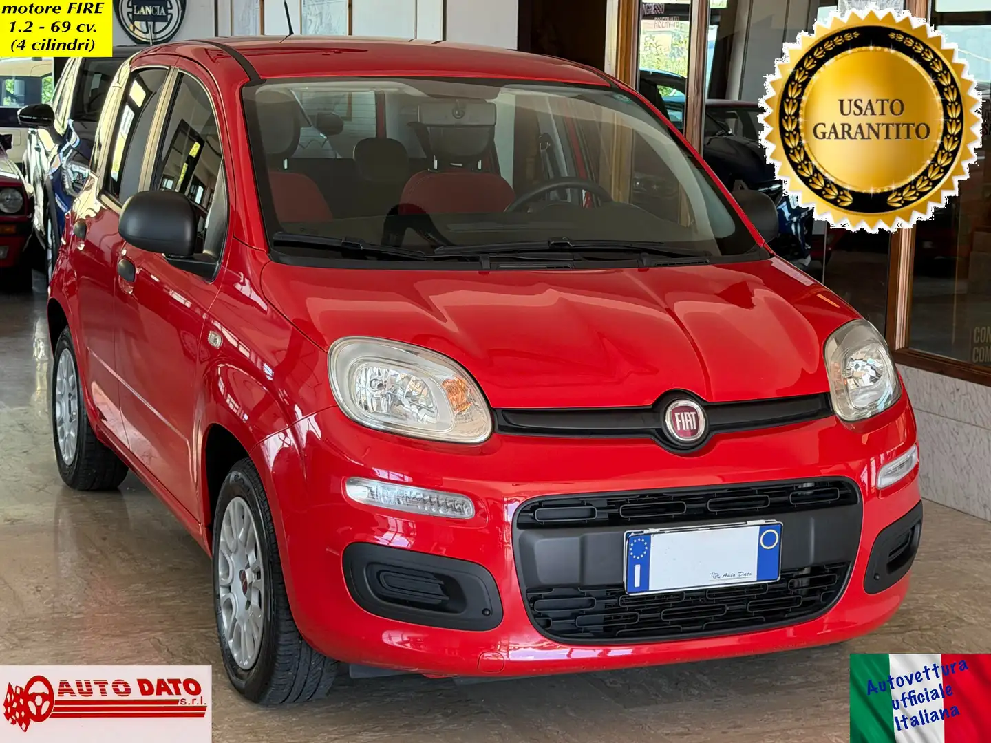 Fiat Panda New 1.2 69 cv. EASY Rosso - 1