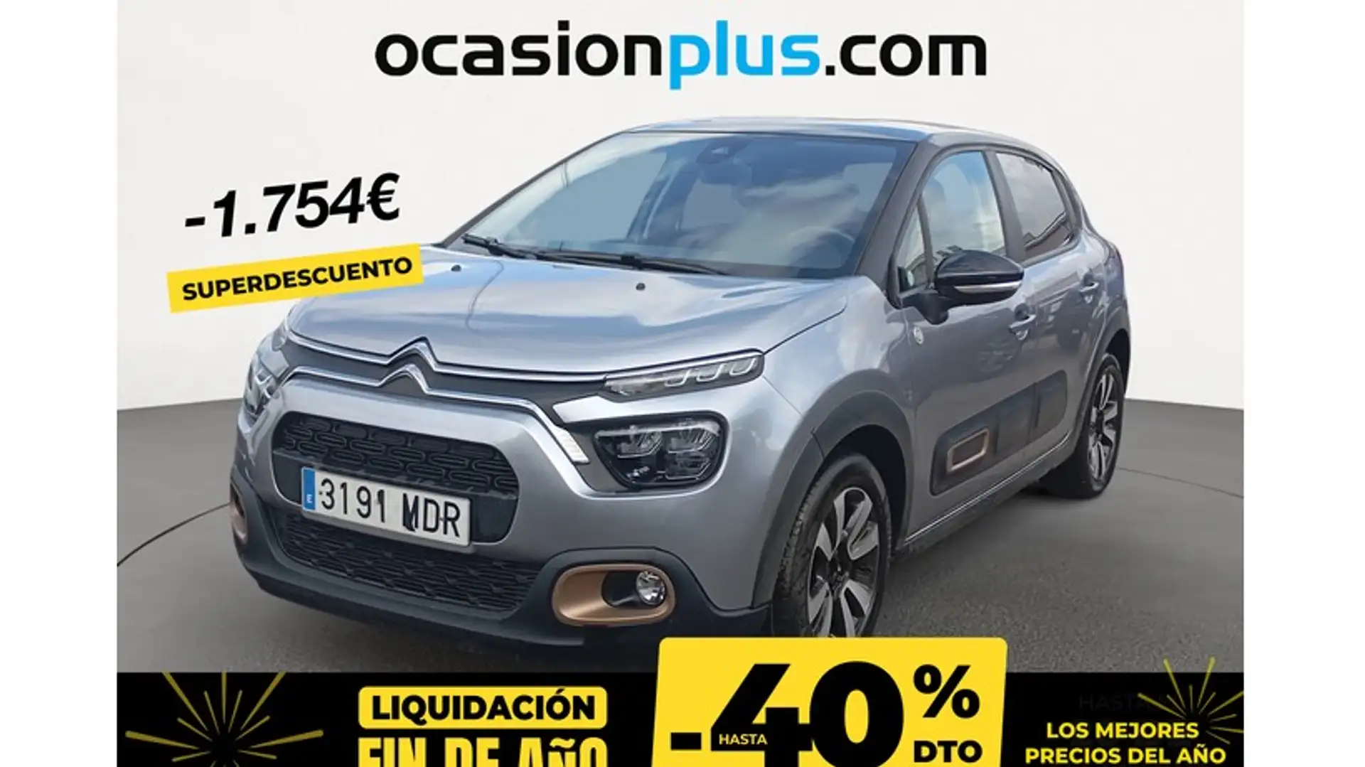 Citroen C3 1.2 PureTech S&S C-Series 83 Gris - 1
