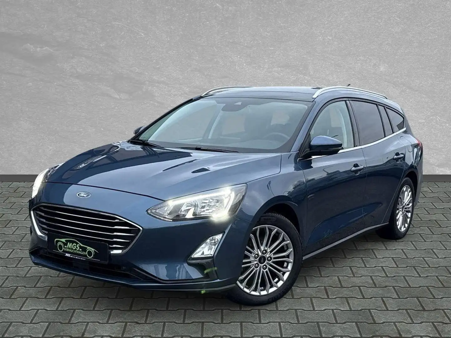 Ford Focus Titanium 1.5 EcoBoost KAT DAB #BT Blauw - 2
