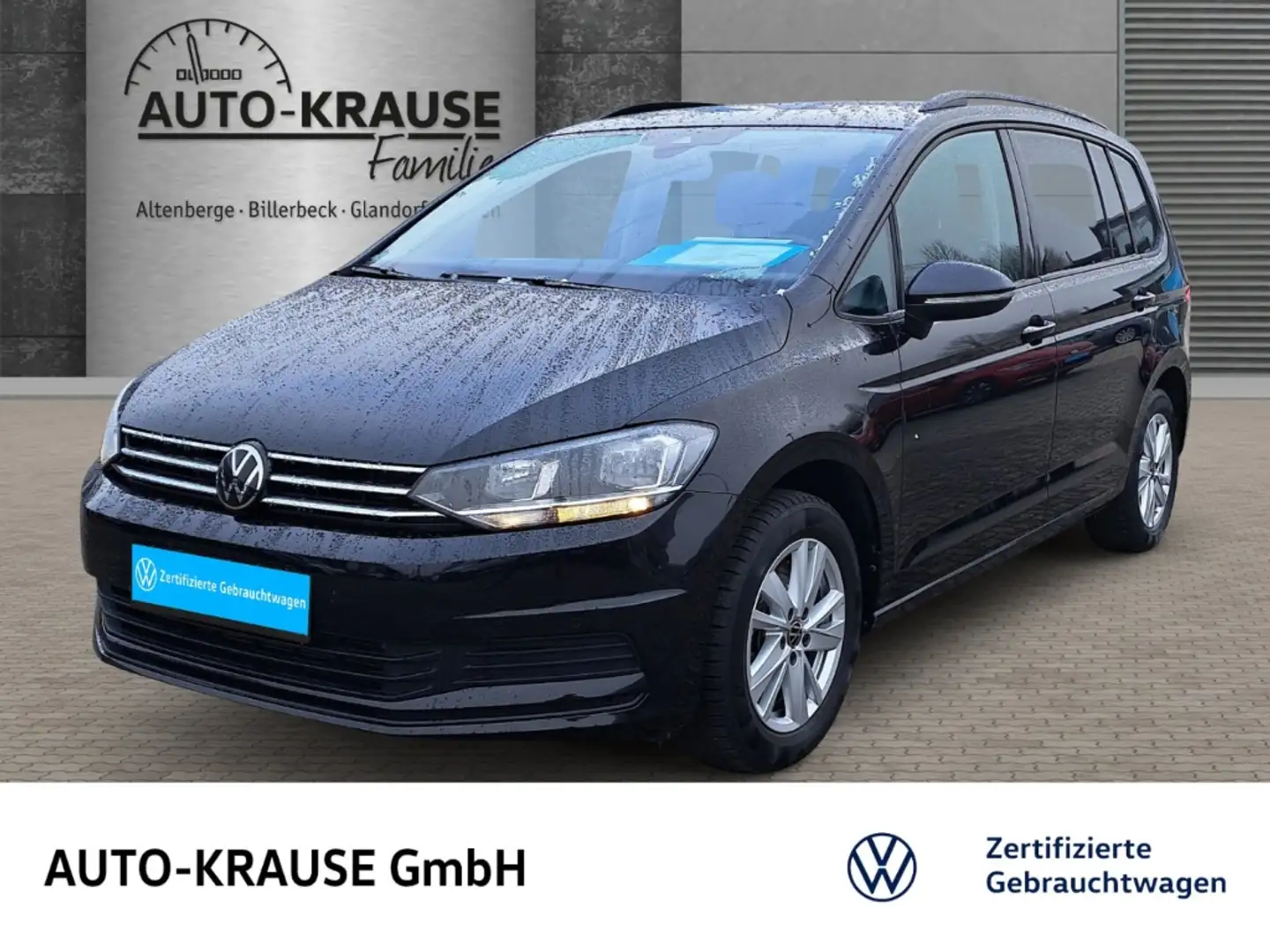 Volkswagen Touran BMT Start-Stopp 1.5 TSI Comfortline AHK-klappbar d Negro - 1