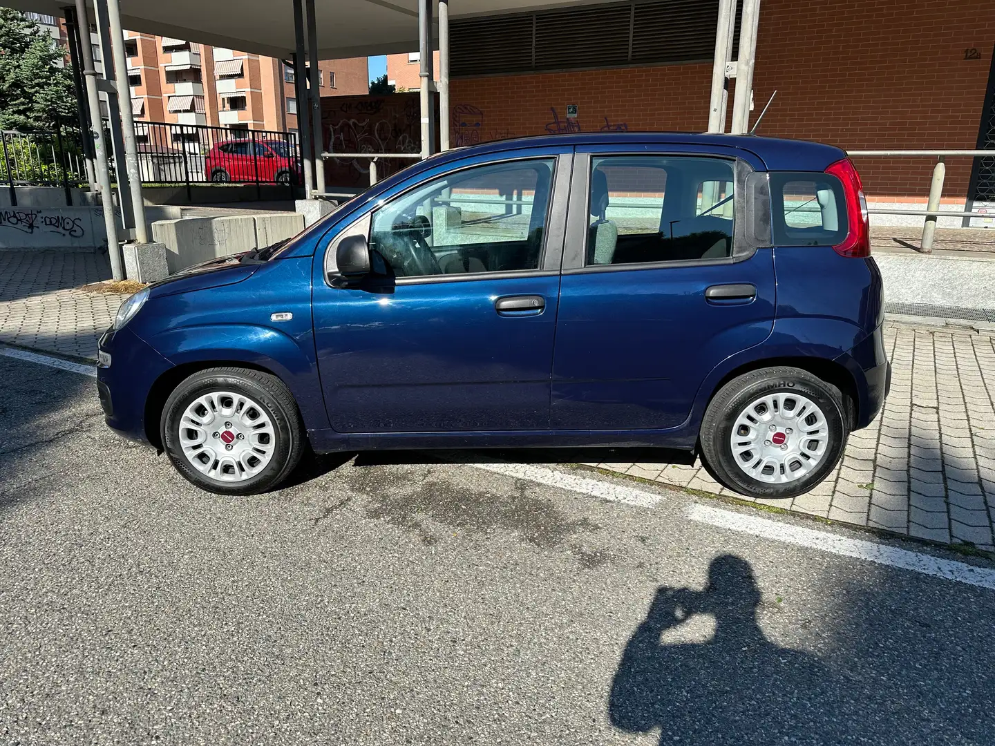 Fiat Panda 1.0 firefly hybrid s&s Bleu - 2