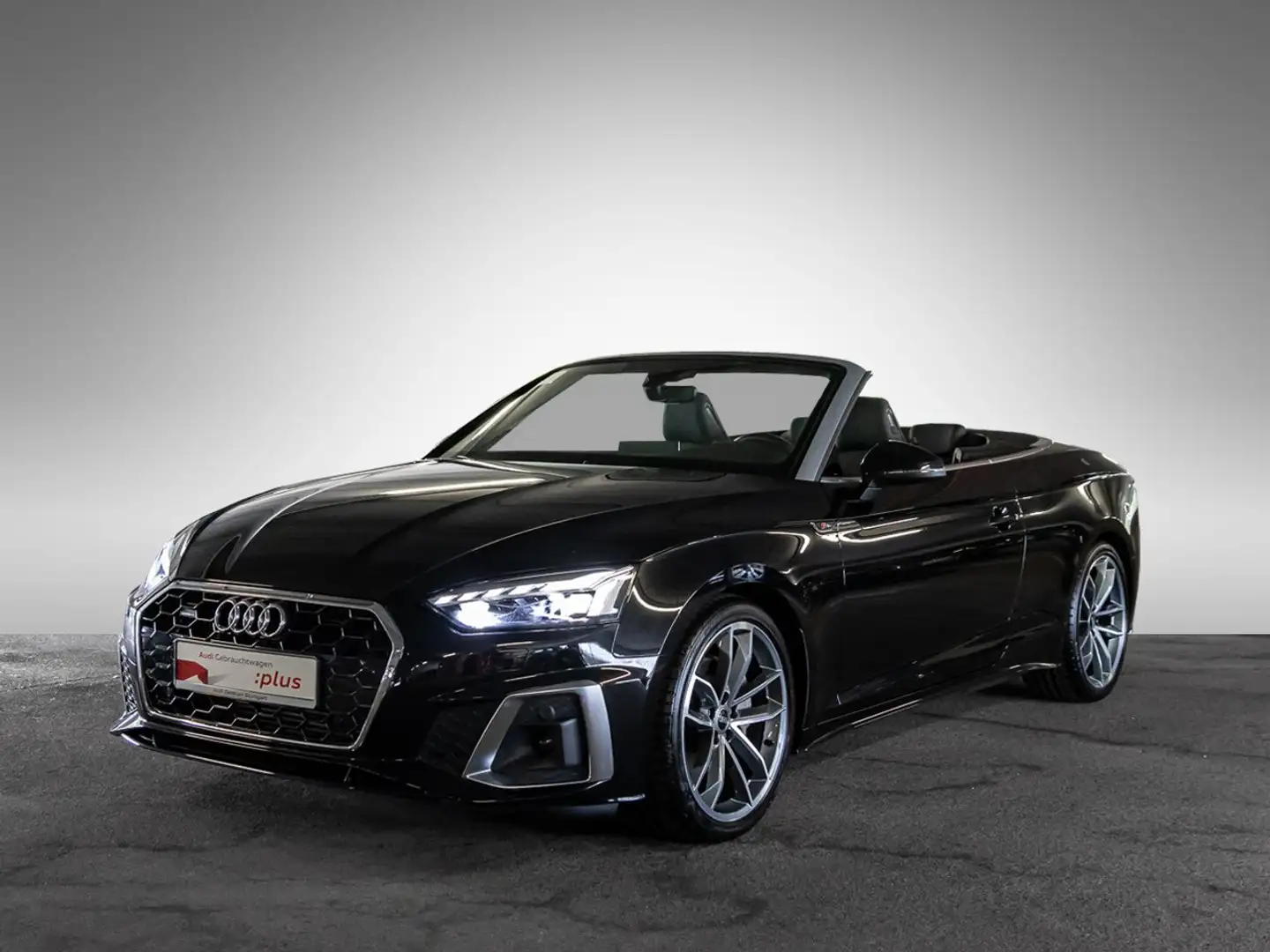 Audi A5 Cabriolet 40 TFSI quattro S line Matrix Memory Schwarz - 1