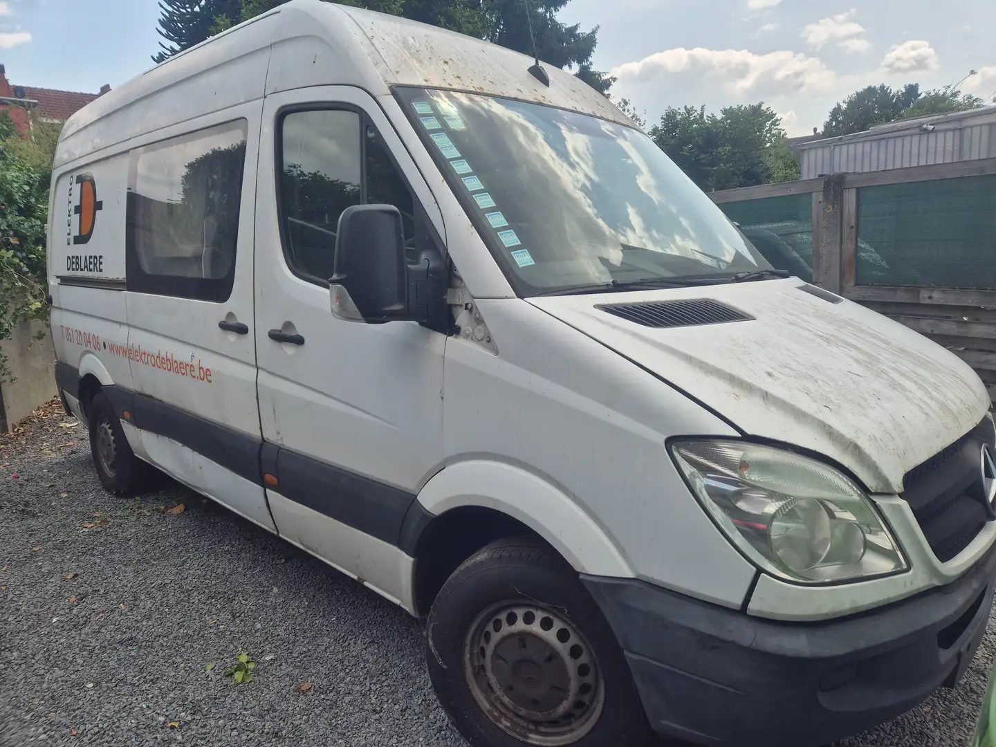 Mercedes-Benz Sprinter 313 CDI Double  cabine problème moteur Blanc - 1