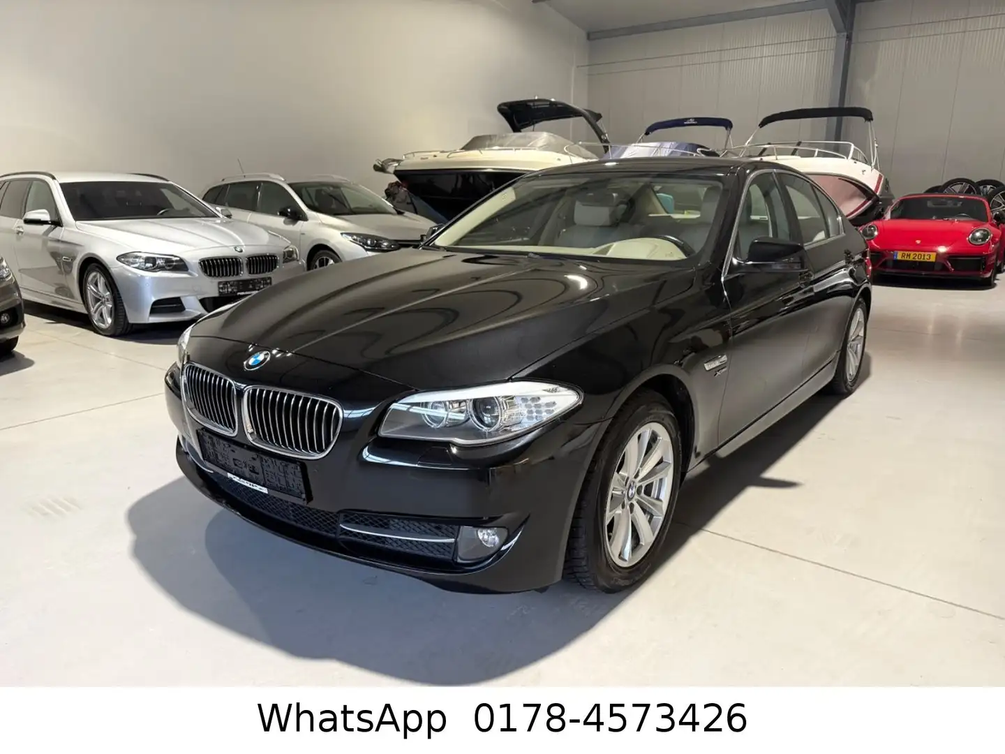 BMW 530 d xDrive Lim Xenon/Head-Up/AHK/Leder Schwarz - 1