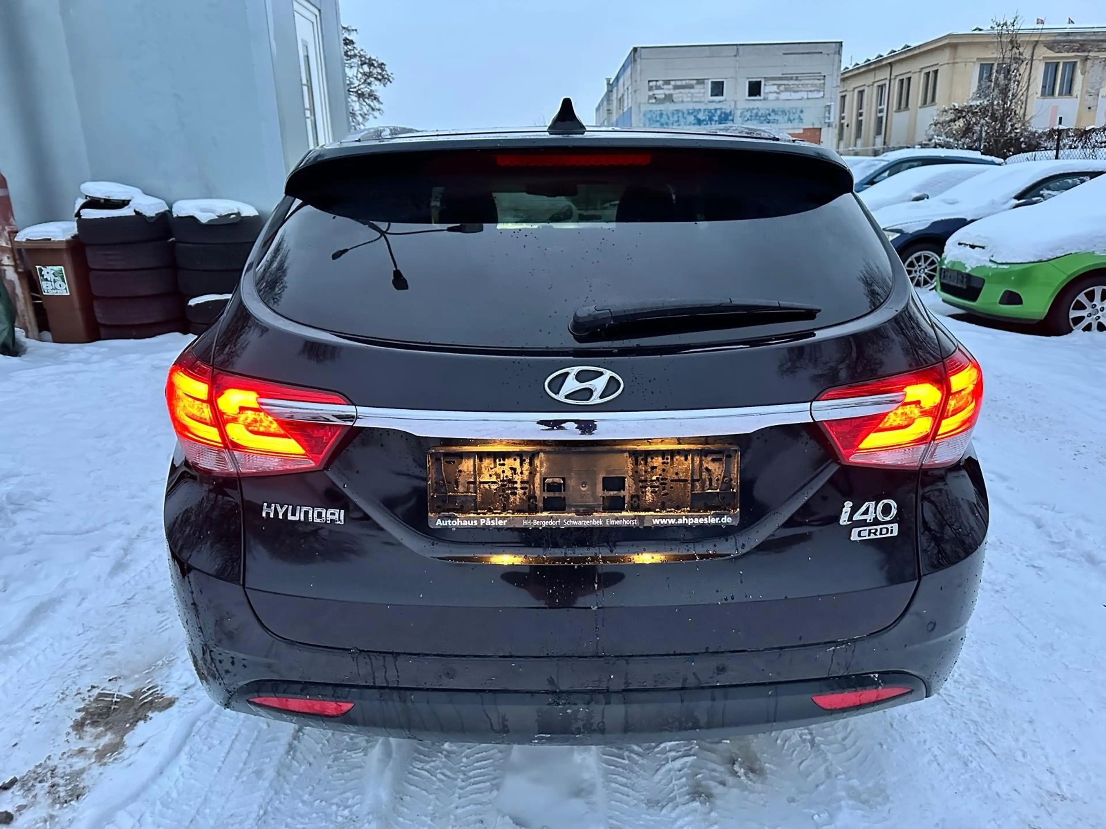 Hyundai i40 blue Premium Vollausstattung — photo 5