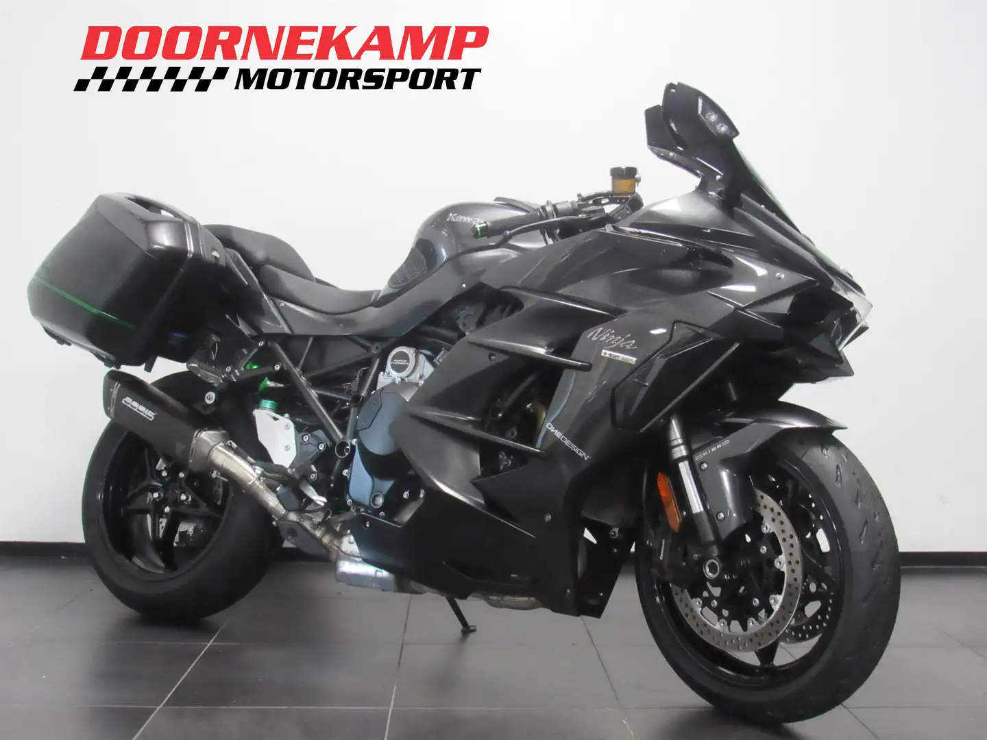 Kawasaki Ninja H2 SX Zwart - 2