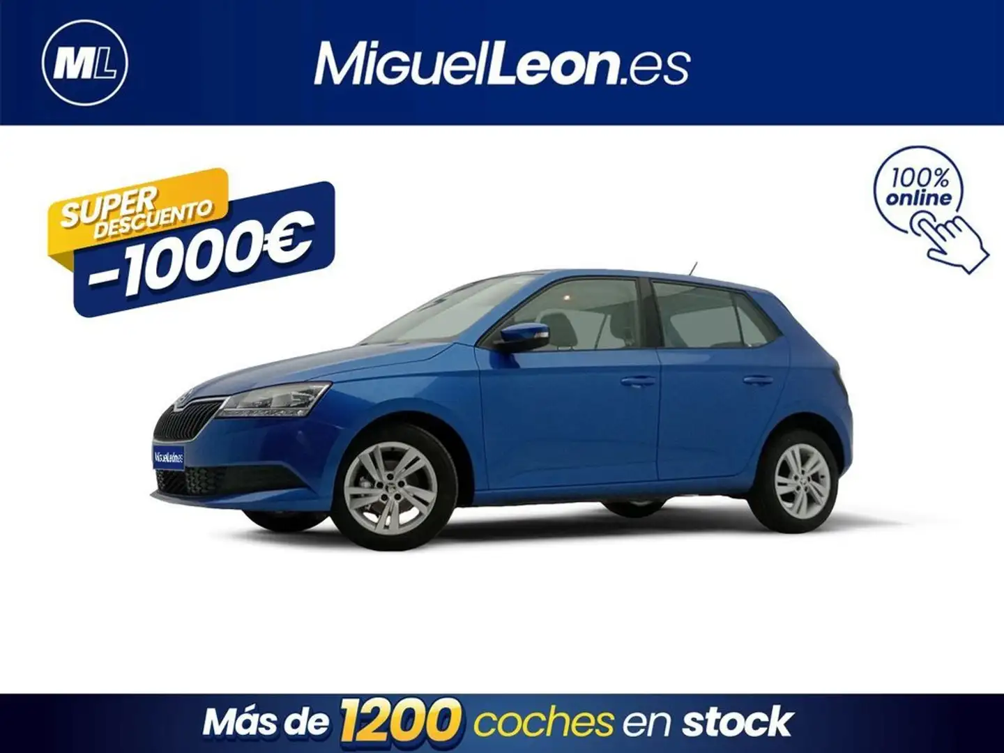 Skoda Fabia 1.0 TSI Ambition 70kW Azul - 1