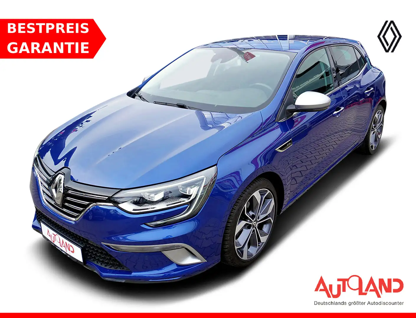 Renault Megane IV 1.3 TCe 140 GPF GT-Line LED Totwinkel Blau - 1