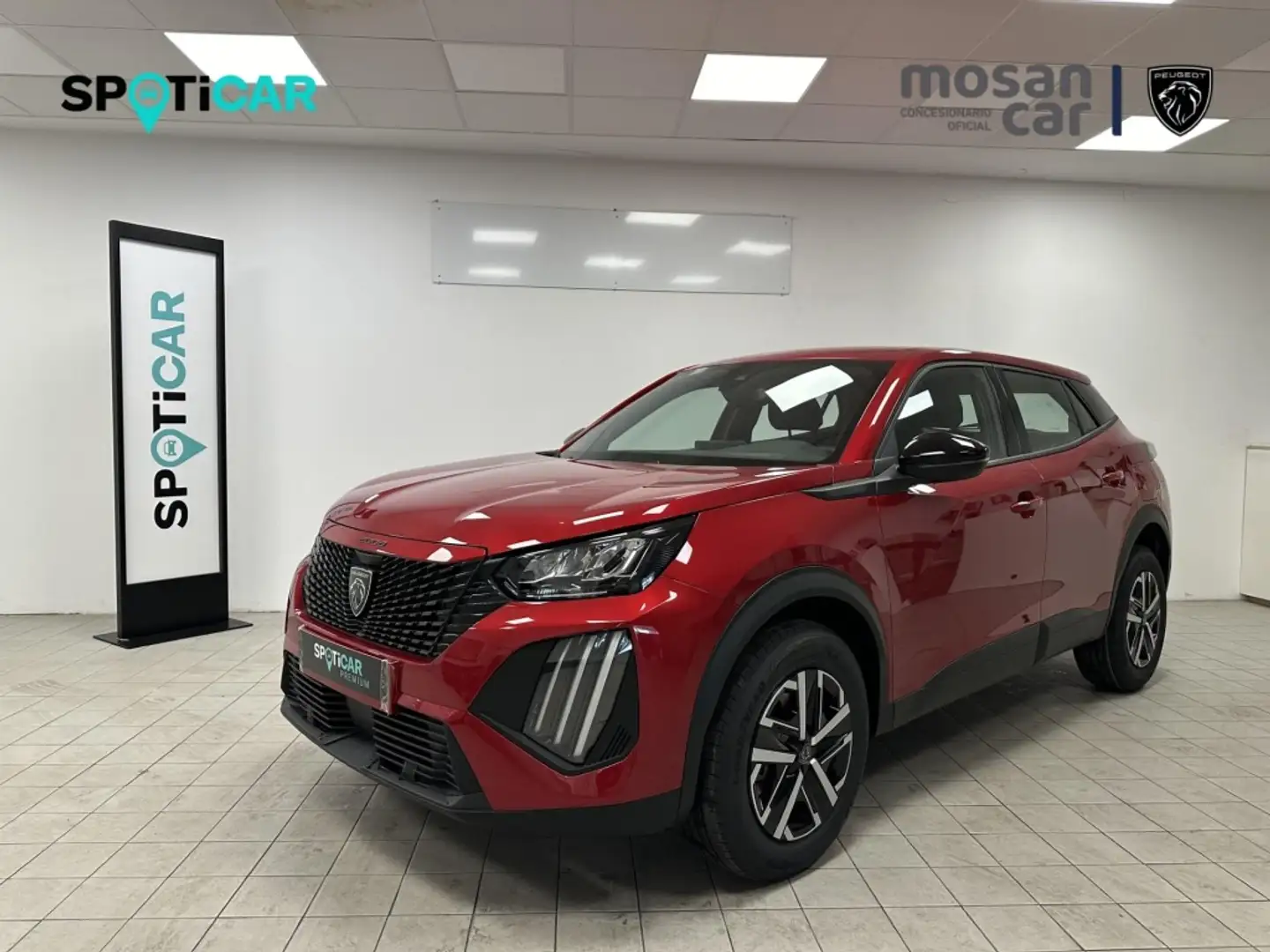 Peugeot 2008 1.2 PureTech S&S Active 100 Rosso - 1