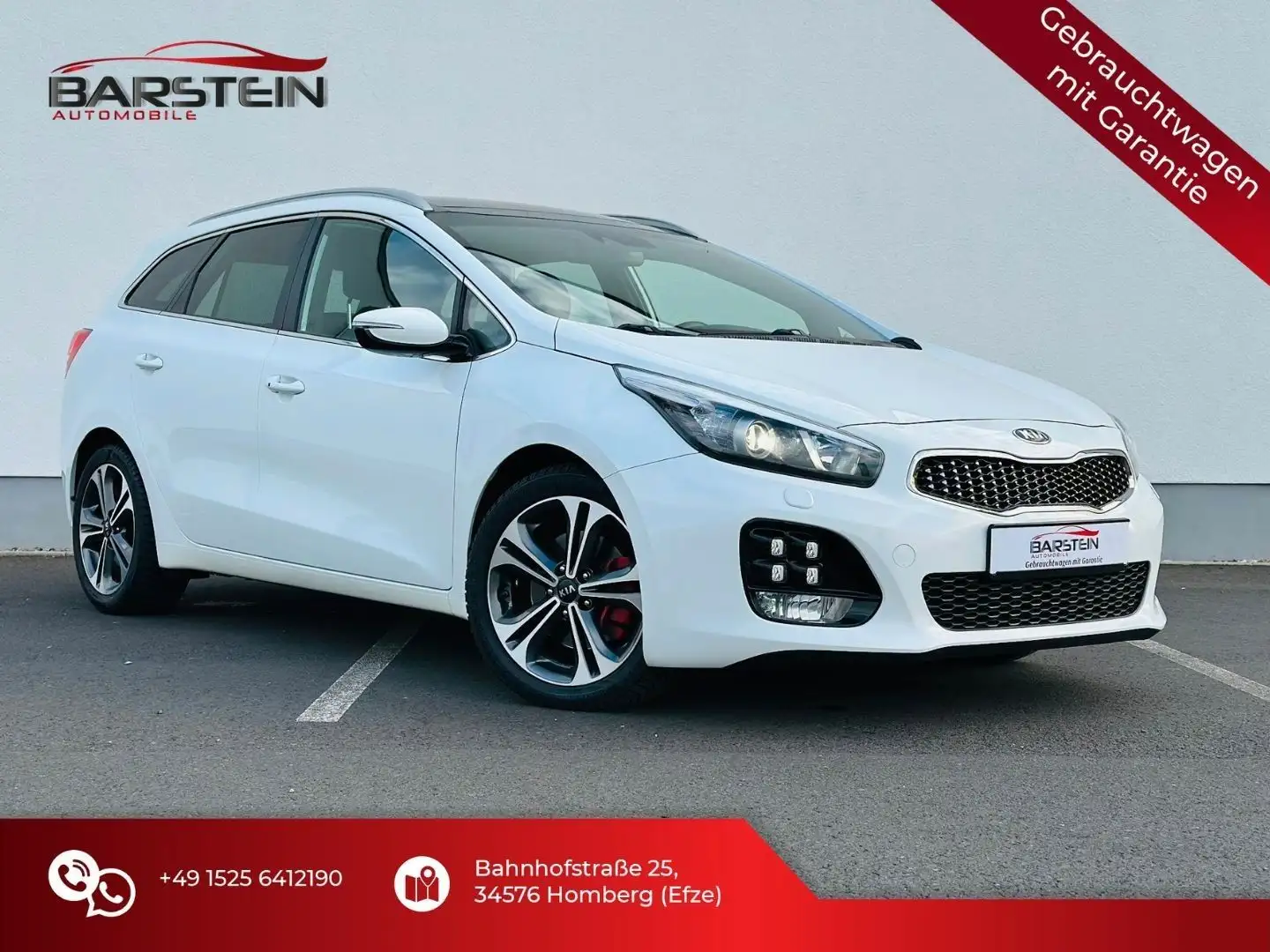 Kia Ceed SW / cee'd SW GT-LINE/NAVI/LED/PANO/KAMERA Weiß - 1