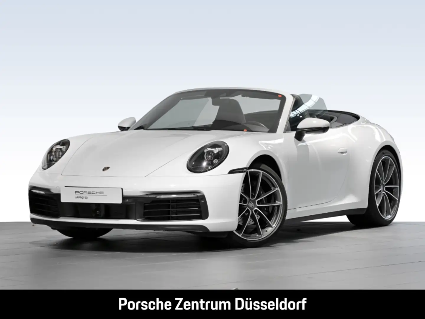 Porsche 992 911 Carrera Cabrio Sportabgas Surround-View Blanc - 1