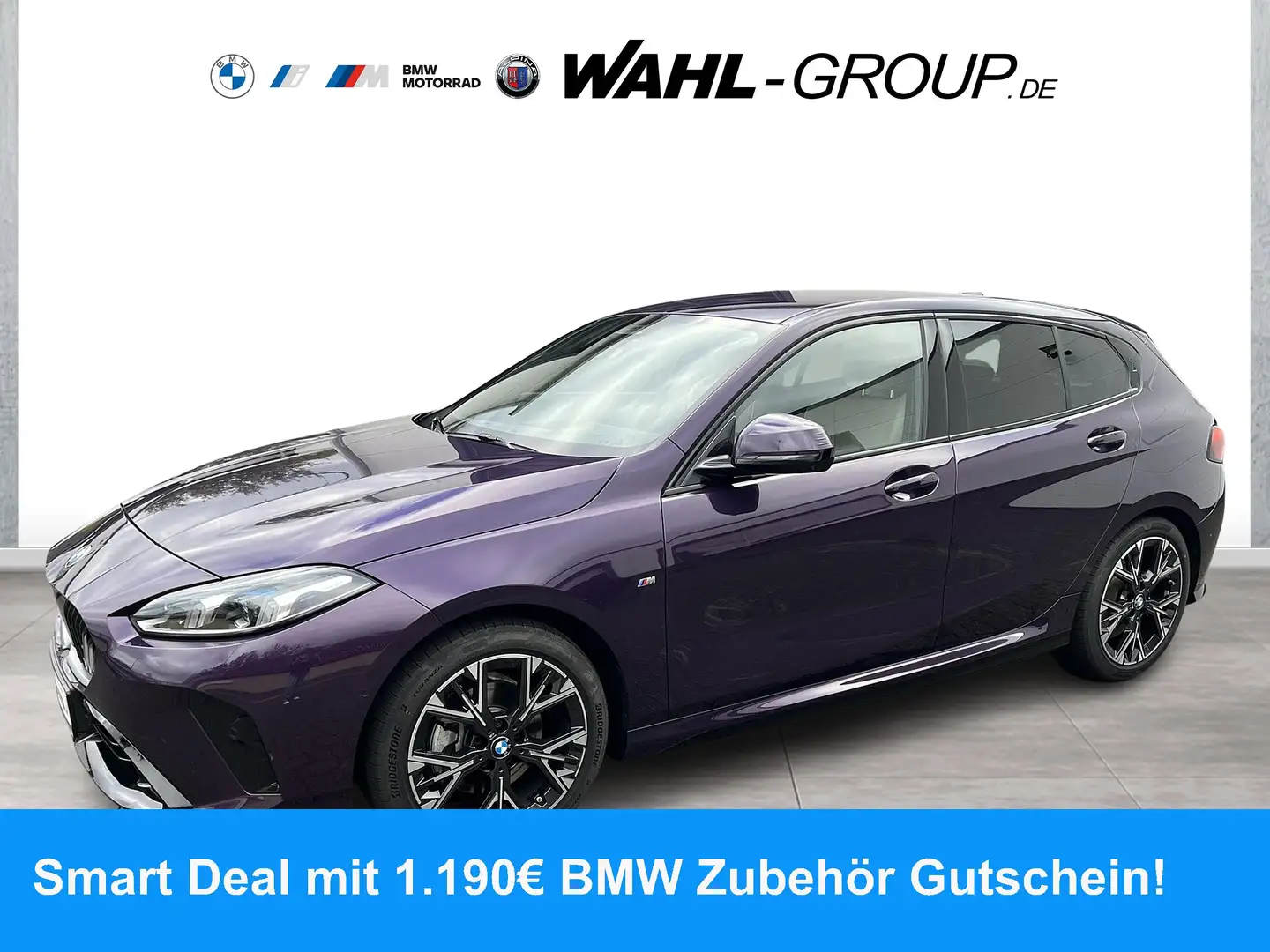 BMW 120 d M SPORT LC PROF HUD ALARM KOMFORTZG HIFI HK DAB Mauve - 1