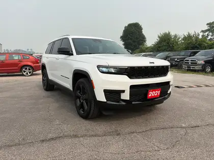 White 2021 Jeep Grand Cherokee L SUV / Crossover Four-Wheel Drive 8-Speed Automatic