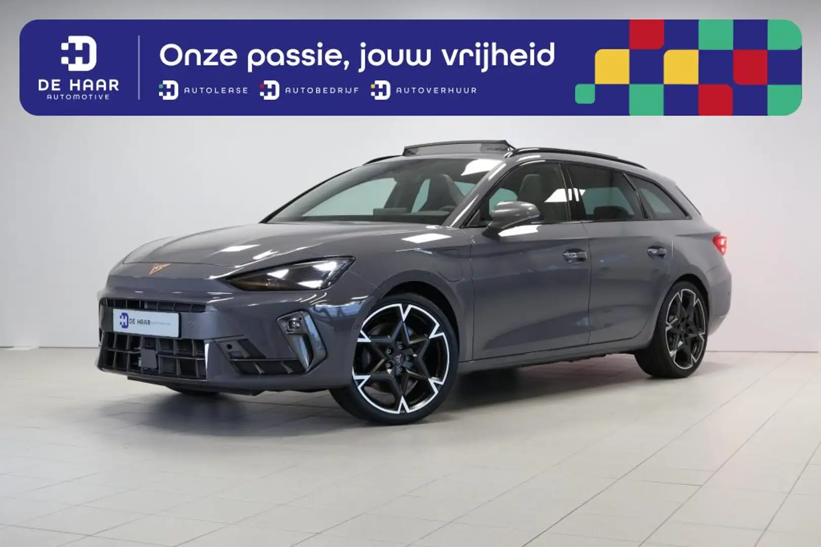 CUPRA Leon VZ 1.5 e-Hybrid 272 pk - Pano - Stuur + Stoelverw. Grijs - 1