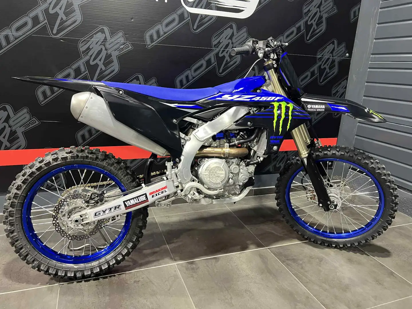 Yamaha YZ 450 Bleu - 2