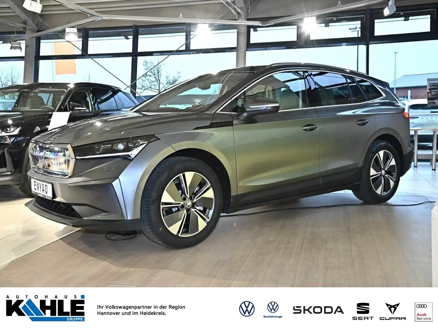 Skoda Enyaq 85 Advanced HeadUp/Canton/Matrix Klima Navi Grau - 1