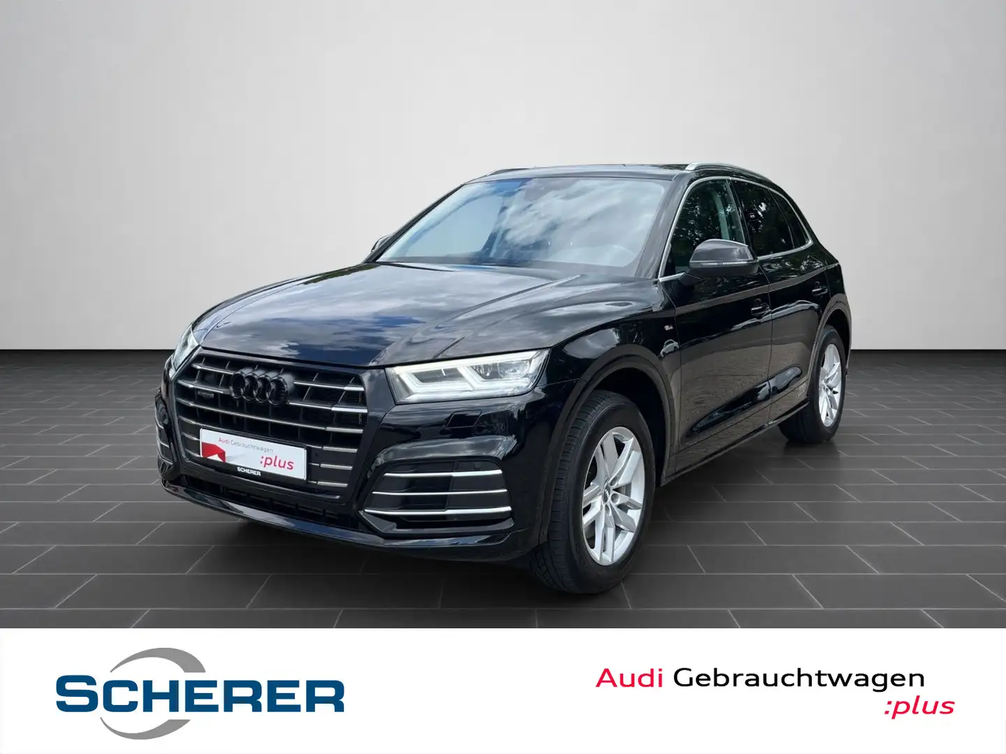 Audi Q5 55 TFSIe quattro S tronic LED EPH+ GRA Noir - 1
