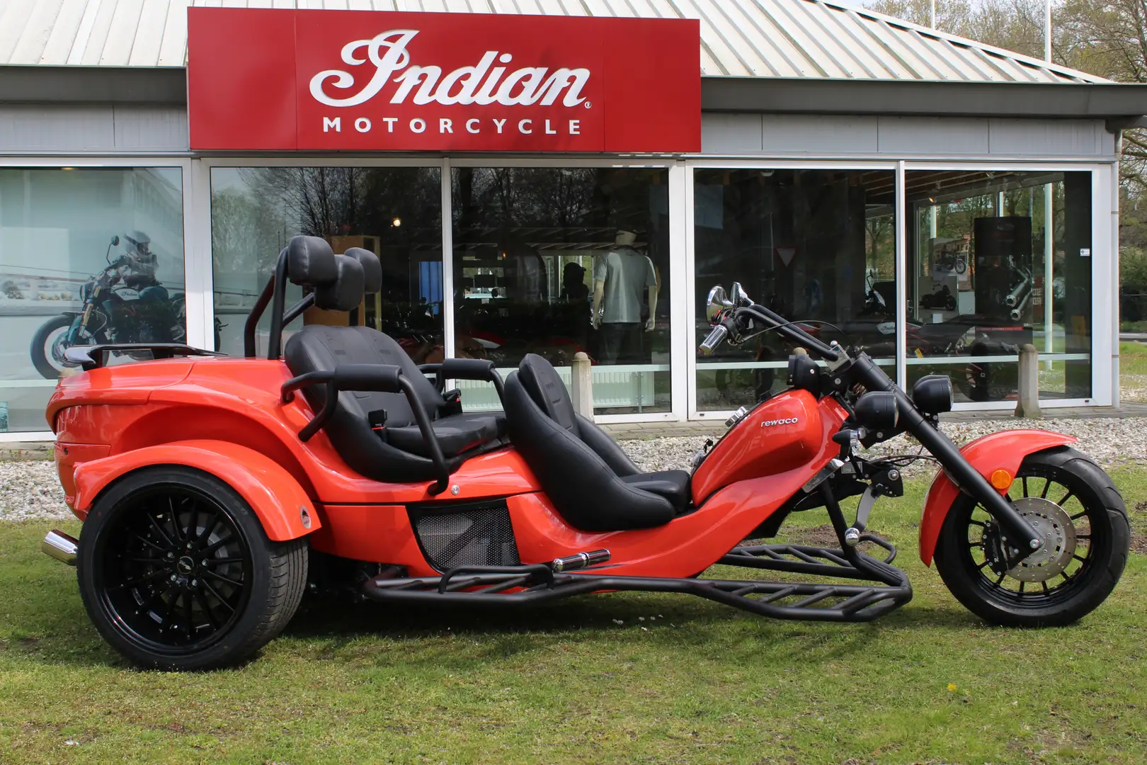 Rewaco RF1 ST-3 Family Black-Line trike Oranj - 2