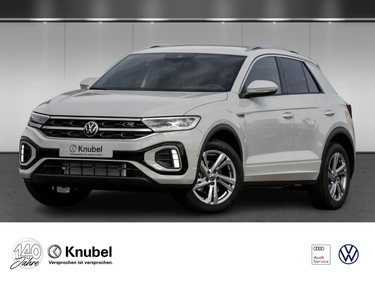 Volkswagen T-Roc R-Line 1.5 TSI DSG LED+ Navi AHK TravelAss. Gris - 1