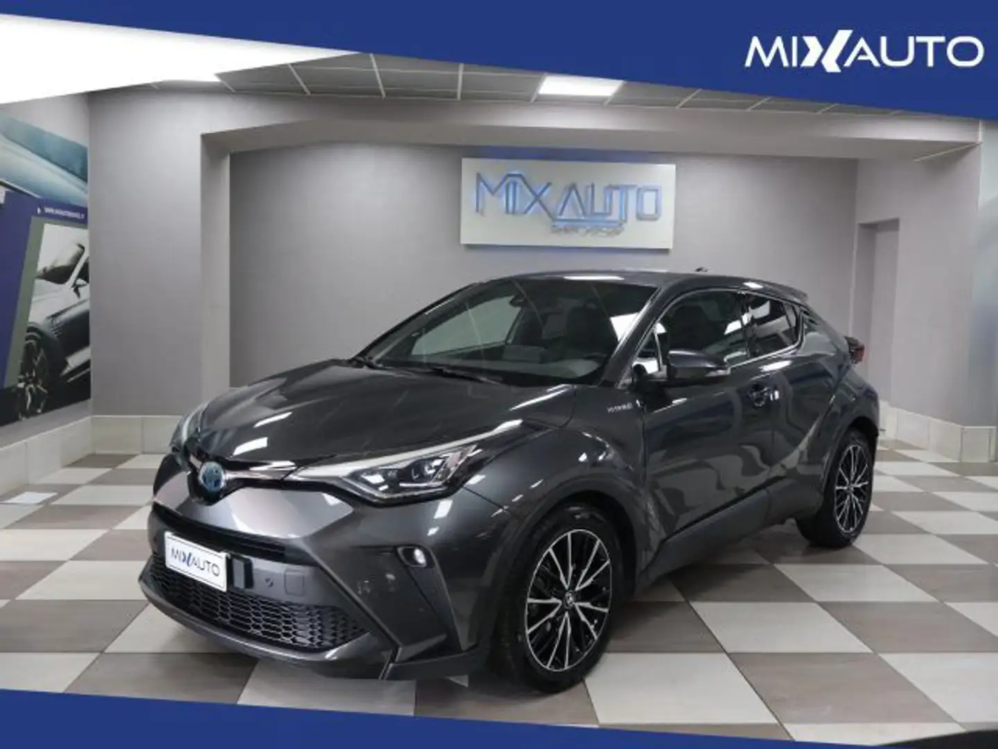 Toyota C-HR 1.8 Hybrid E-CVT Lounge AUTO EU6 Grigio - 1