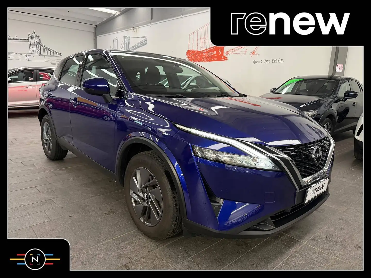 Nissan Qashqai Acenta 1.3 Mild-Hybrid 140cv Bleu - 1
