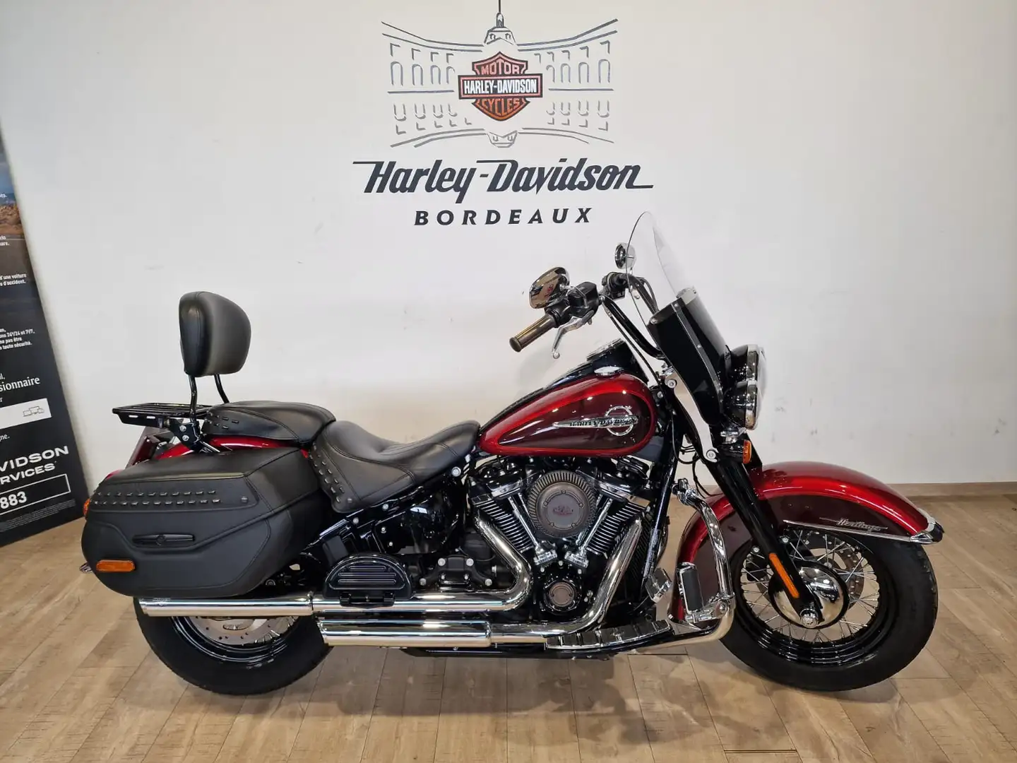 Harley-Davidson Heritage Rouge - 1