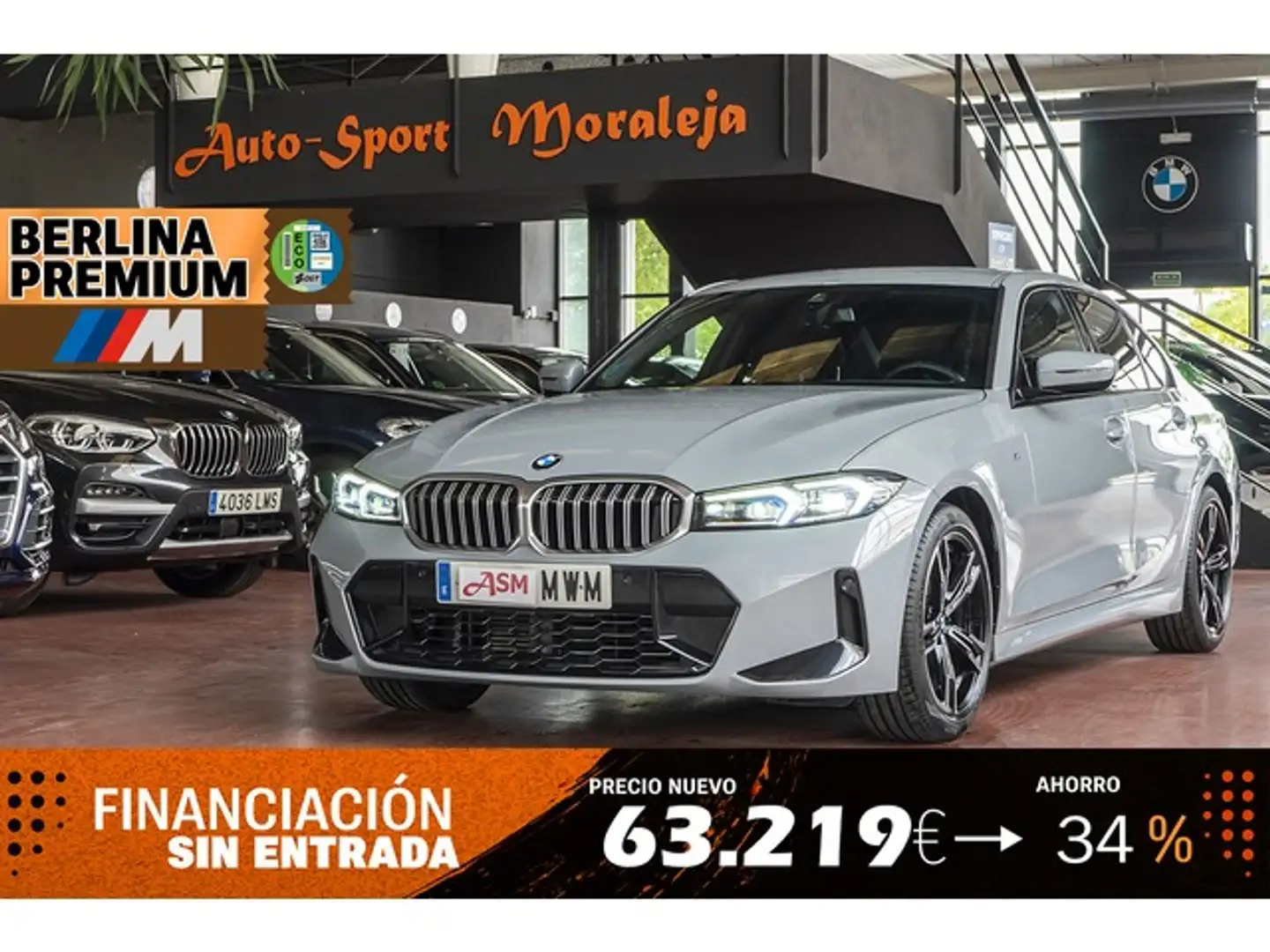BMW 318 318dA Grigio - 1