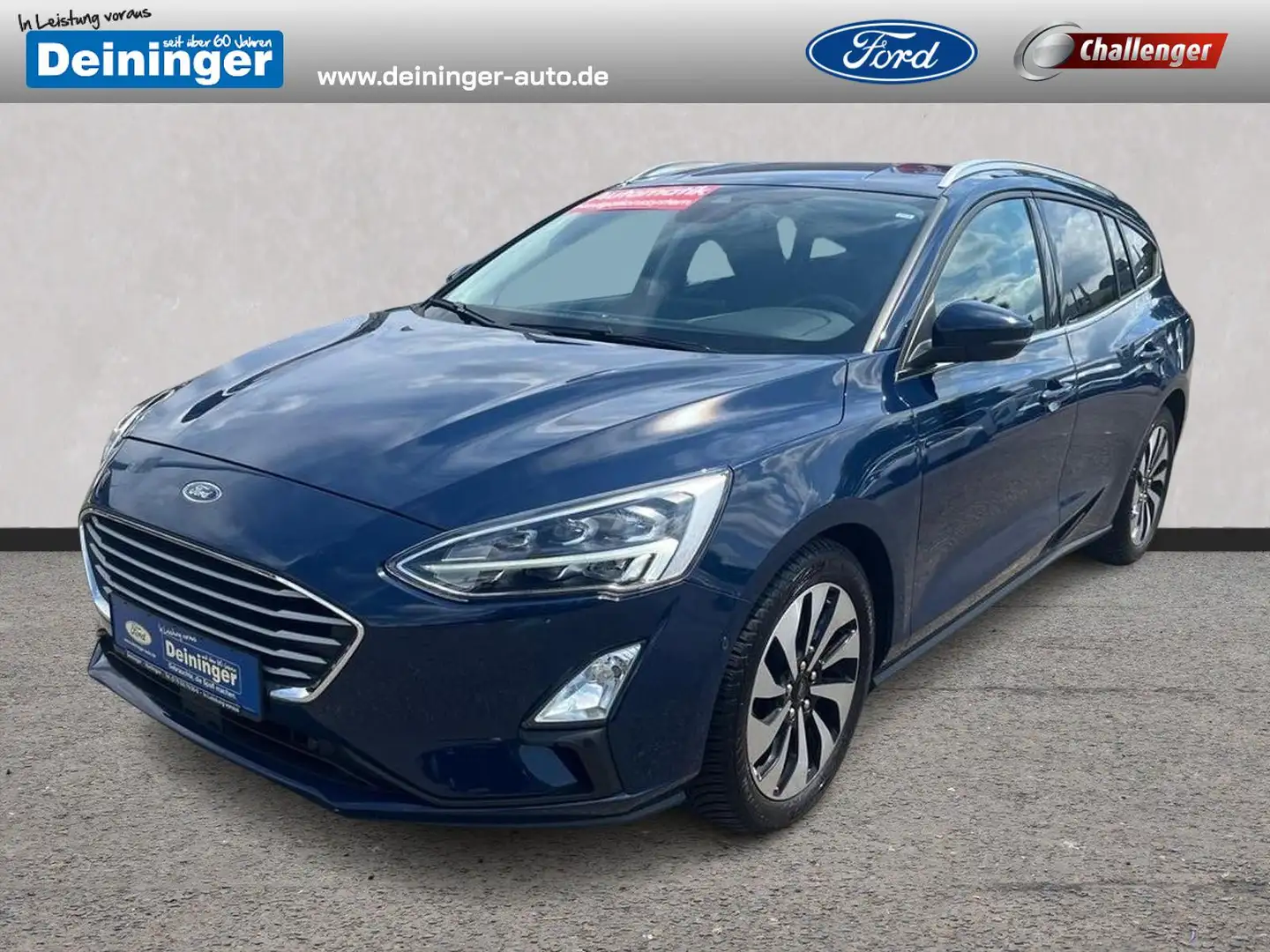 Ford Focus Turnier 1.0 l EcoBoost Cool & Connect Autom. NAVI/ Blau - 1