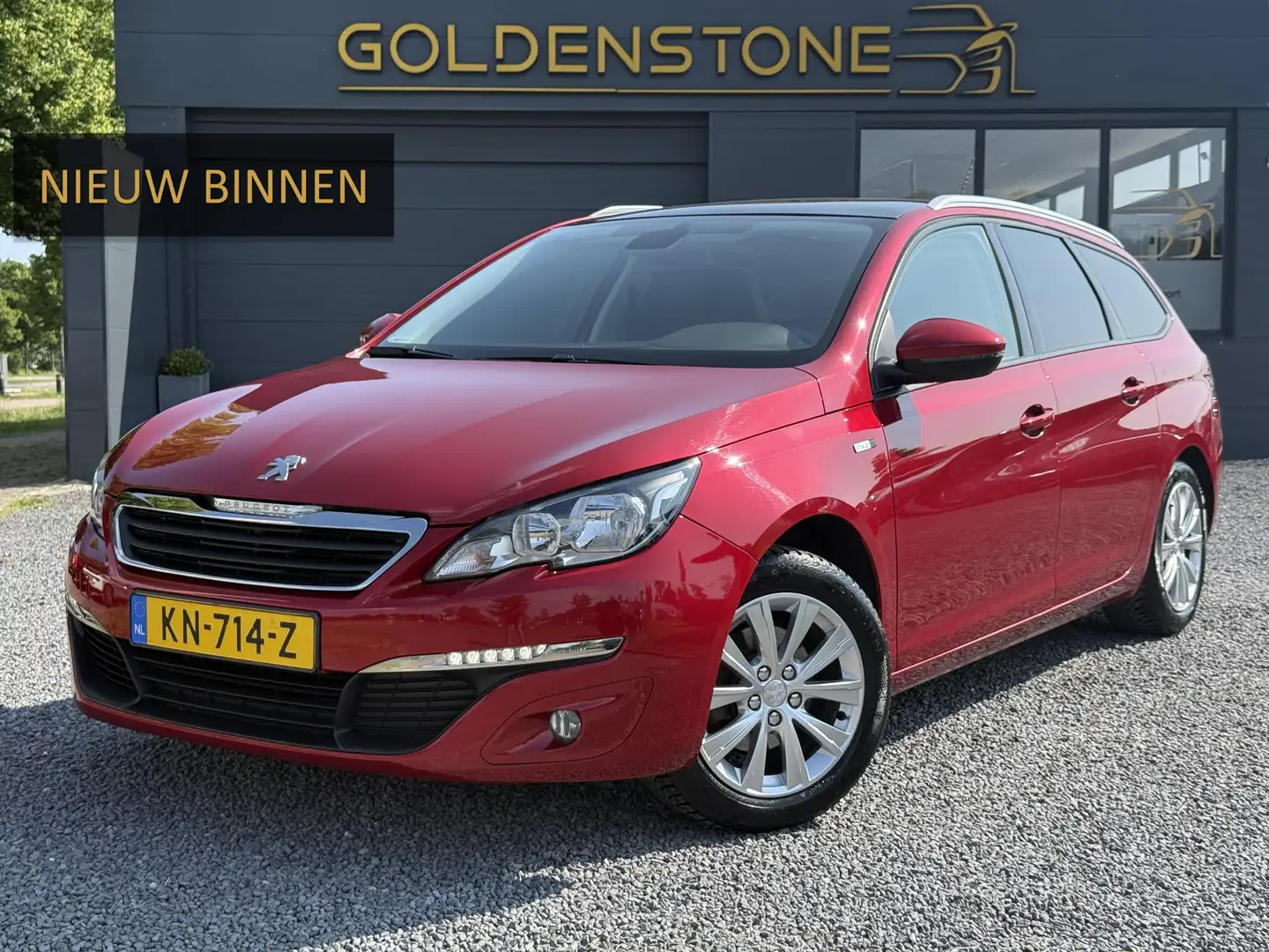 Peugeot 308 SW 1.2 PureTech Style 1e Eigenaar,Pano,Navi,131pk, Rouge - 1