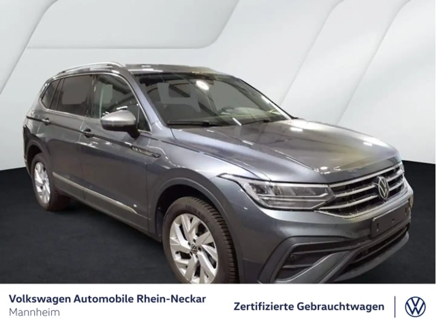 Volkswagen Tiguan Allspace 1.5 TSI Life DSG 7-Sitzer Navi A Grijs - 2