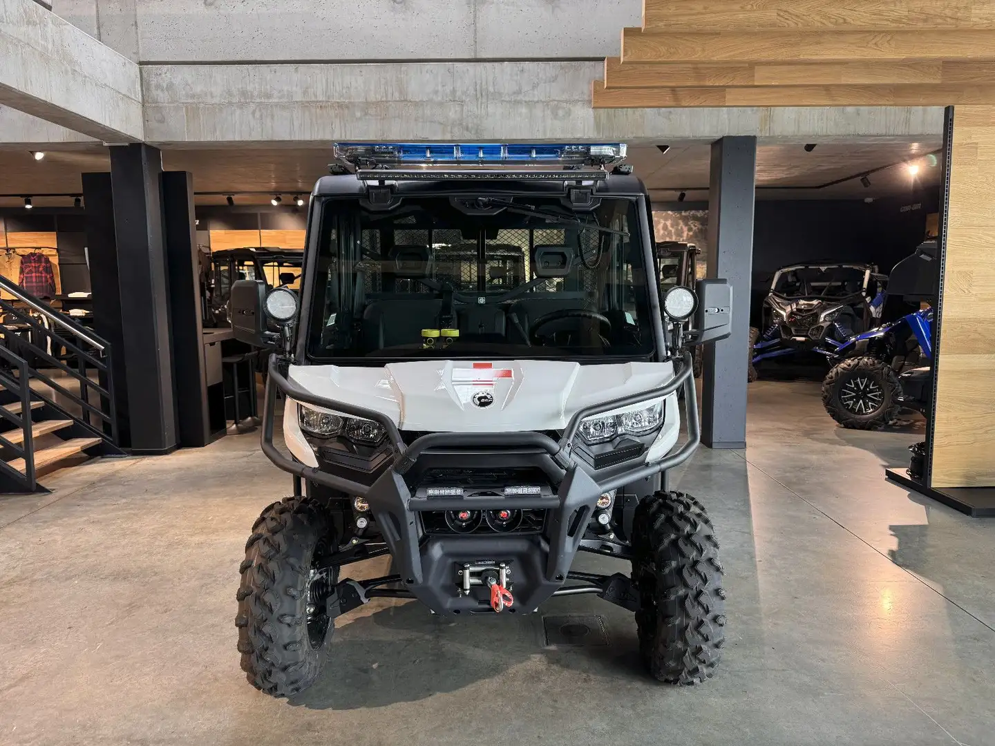 Can-Am Traxter 1000 Pro HD10 XU  Einsatzfahrzeug Wit - 2