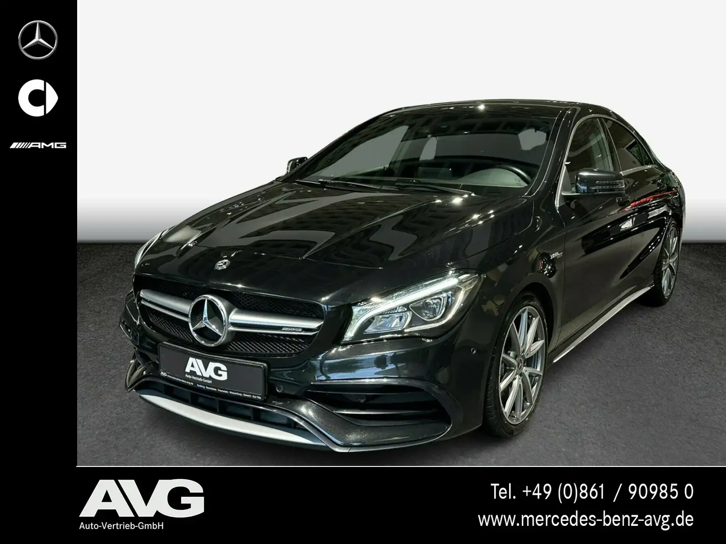 Mercedes-Benz CLA 45 AMG AMG CLA 45 4M LED Navi Parkass Schwarz - 1
