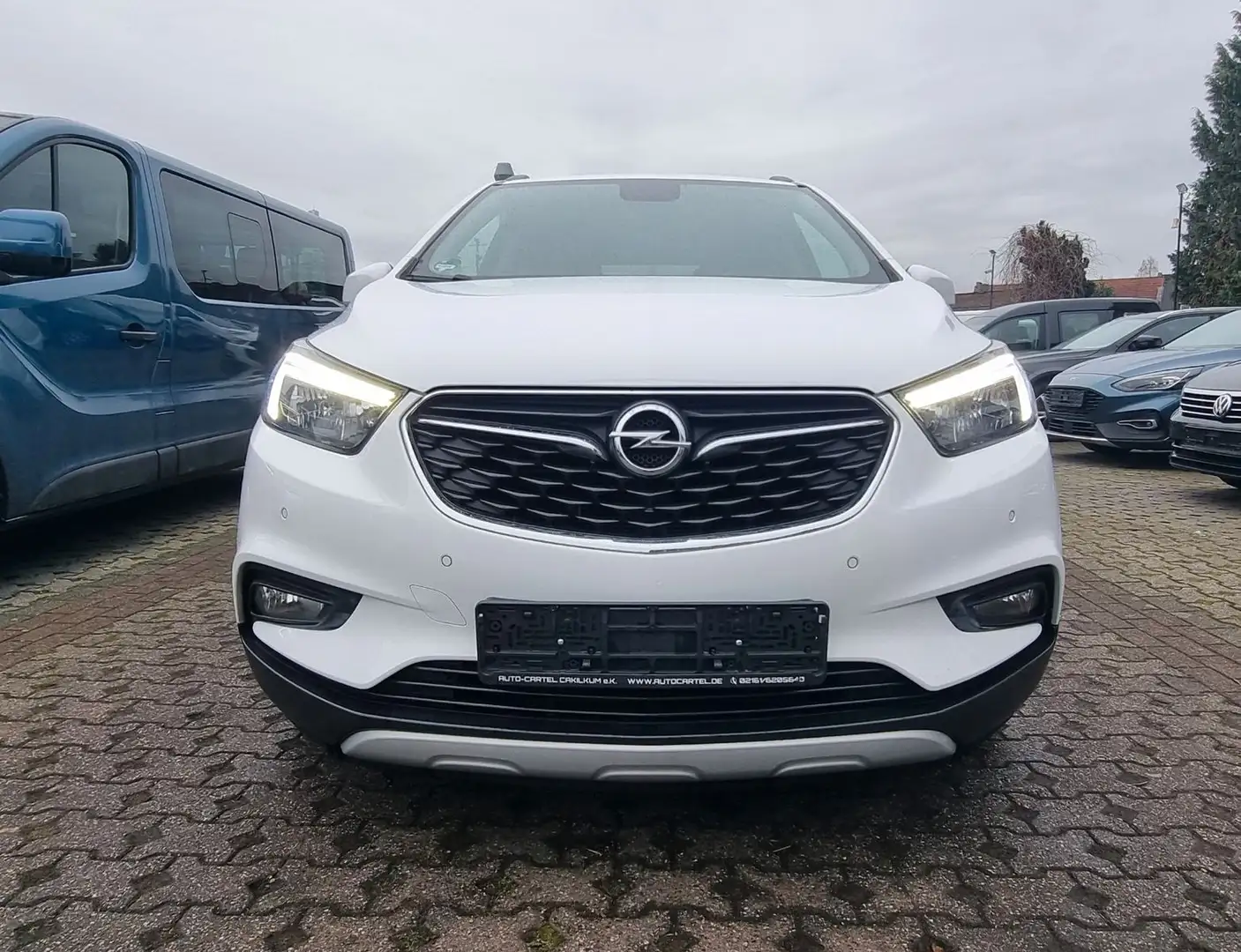 Opel Mokka X 120 Jahre-1.HD-AUTOMATIK-KLIMA-LEDER-EU6 Bílá - 2