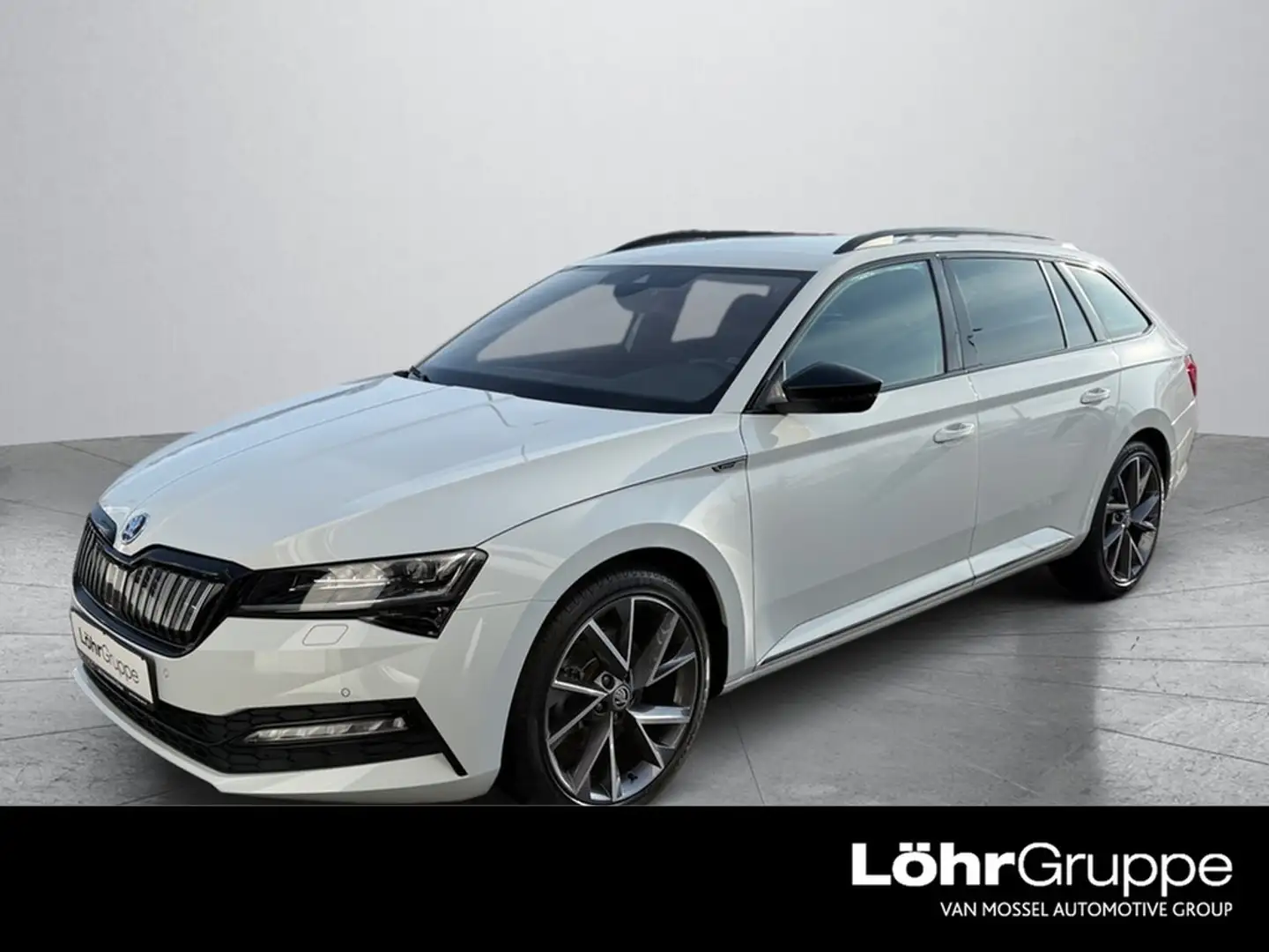 Skoda Superb Combi 1,4 Sportline iV Automatik Weiß - 1