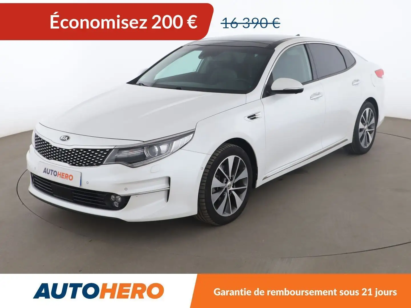 Kia Optima 1.7 CRDi ISG Ultimate Business DCT7 Blanc - 1