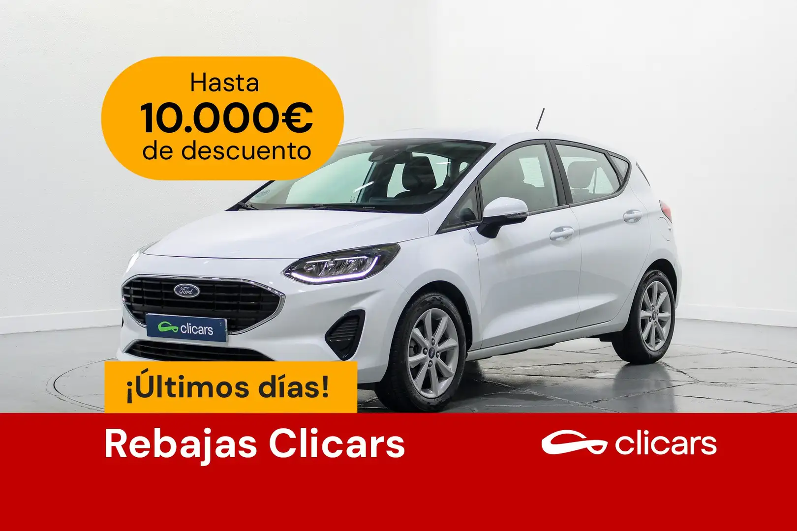 Ford Fiesta 1.0 EcoBoost Trend 100 Blanco - 1